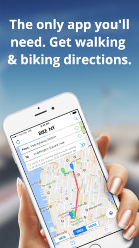 BIKE NY Citi Bike NYC App - Map & Directions